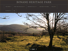 Tablet Screenshot of bonaneheritagepark.com